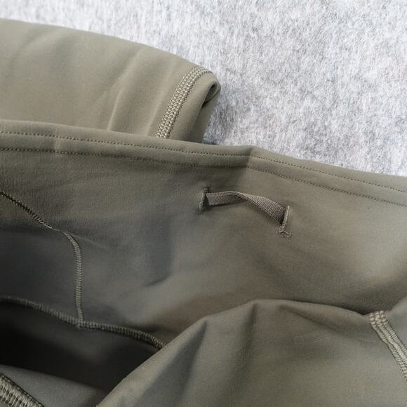 Lululemon Leggings Womens 12 Wunder Train Contour High Rise Crop 23" Army Green - Picture 8 of 10